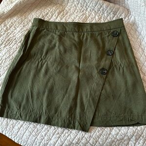 Banana Republic Green Skirt